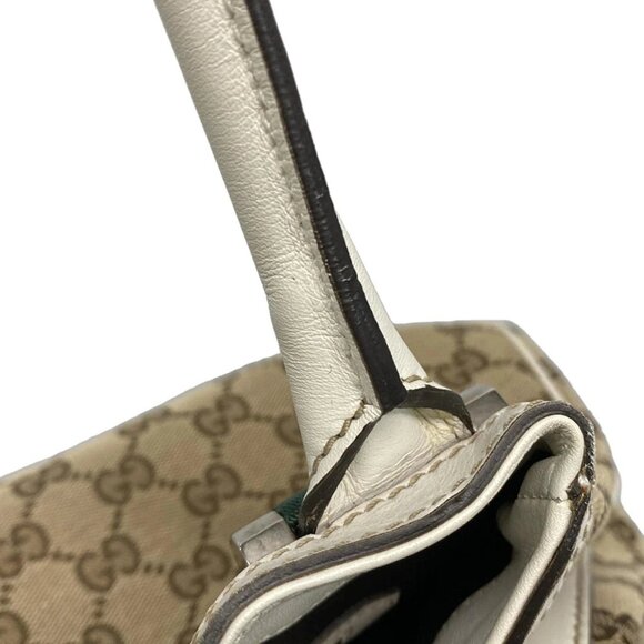 Authentic GUCCI Leather Shoulder Bag br488-112025 - Picture 9 of 14
